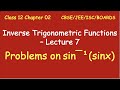 Properties of Inverse Trigonometric Functions INVERSE TRIG FUNCTIONS  NCERT Ch-2 CLASS 12th - PART 4