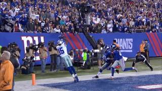 Tony Romo escapes J J  Watt & throws a 43 yard TD Week 5, 2014 3