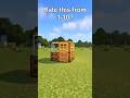 Minecraft Easy 2x2 House 🏠For Build and No Music #shorts #minecraft