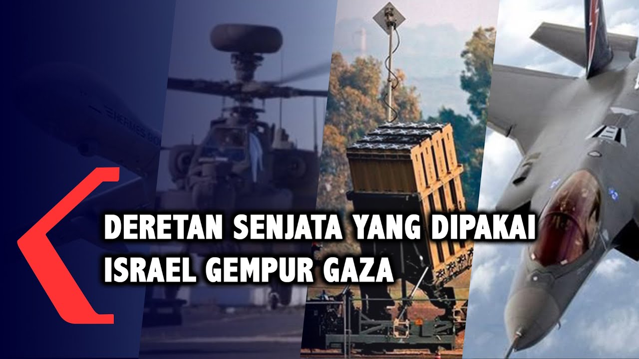 Ini Deretan Senjata yang Digunakan Israel untuk Gempur Gaza
