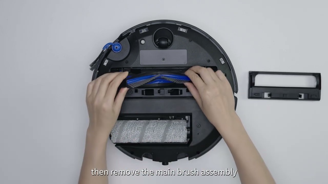 15 Main Brush Removal, Cleaning and Reinstallation