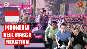 INDONESIA HELL MARCH 2018 REACTION. Militer Neraka Maret 🇲🇨