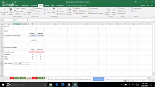 PSDM Class 2 on Linear Programming with Blending-Jan 22