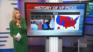 History of VP picks: Do they tend to win their home states in presidential elections