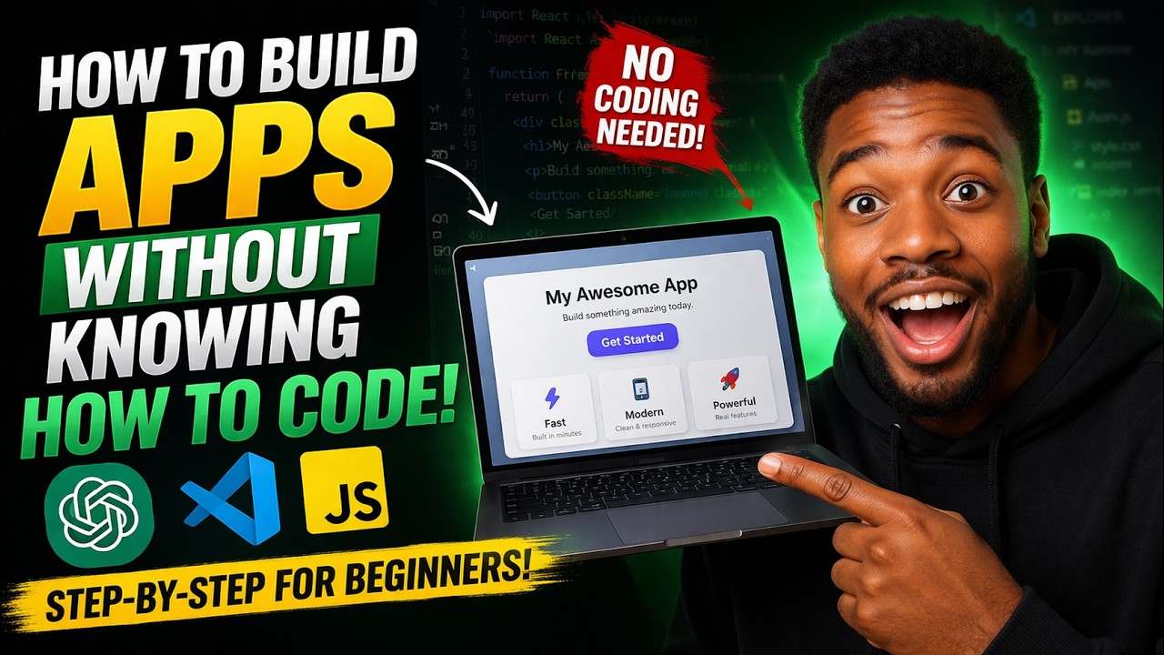 How to Build & Deploy a Full Stack AI App No Coding Required. This ...