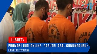 Promosi Judi Online, Pasutri asal Gunungguruh Diringkus Kepolisian