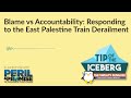 The East Palestine train derailment