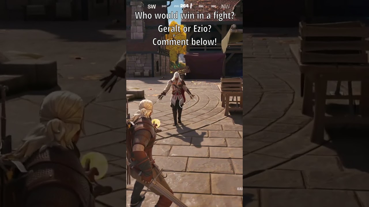 Geralt Vs Ezio, Who would win in a fight? 