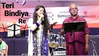 Download Lagu Teri Bindiya Re | Live | Gul Saxena \u0026 Jyotiraman Iyer | Abhimaan | Lata Mangeshkar , Moh. Rafi MP3