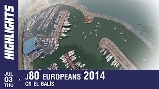 J80 Europeans 2014 CN el Balís - thursday