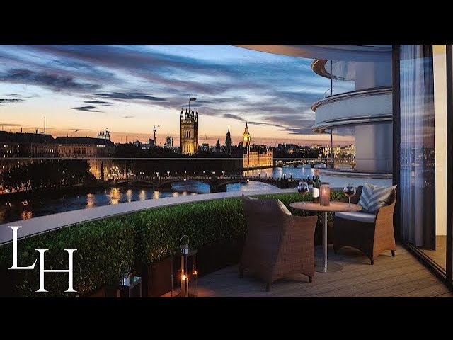 Inside a £3,800,000 Modern Central London Apartment with Parliament and Thames Views (The Corniche)