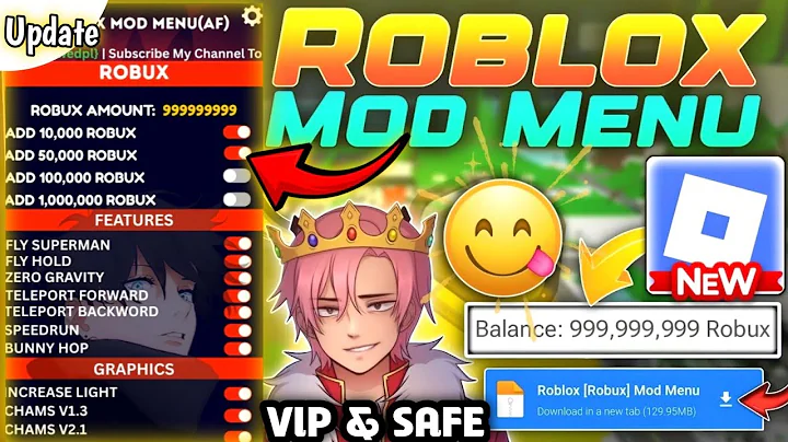Roblox MOD MENU APK Unlimited Robux & Money💸|Roblox MOD MENU V2.701.966.Roblox Mod Menu Mediafire.