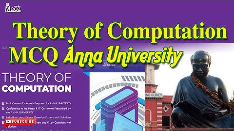 Theory of Computation MCQ | Online Exam Anna University