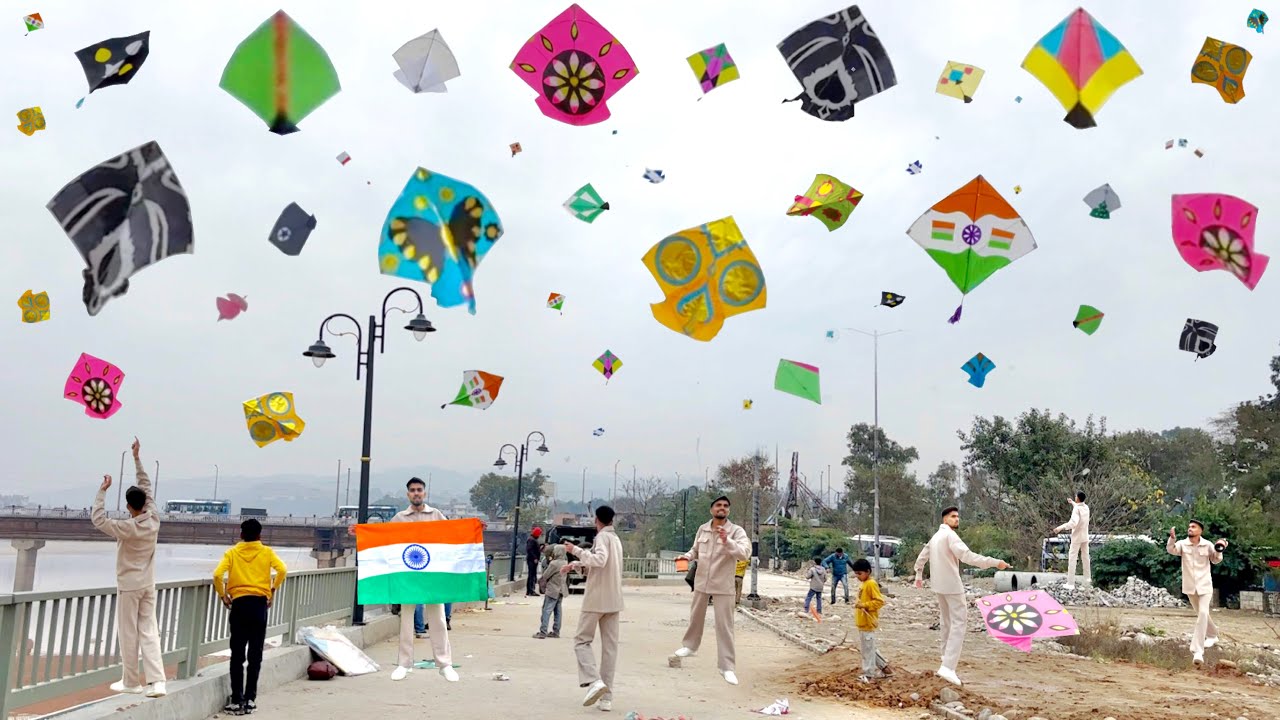 Republic day vlog 2026 | kite flying | patang ki video | yogesh 01