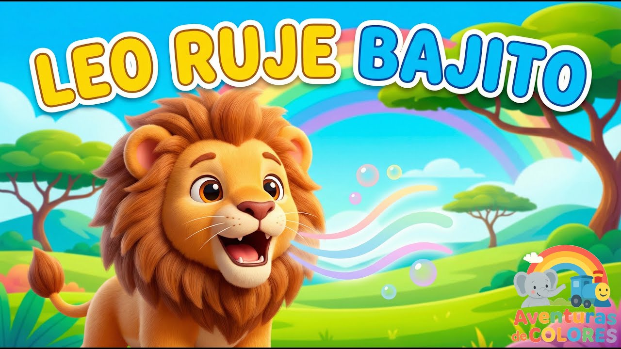 Leo, el Leoncito que Rugía Muy Bajito 🦁💛 | Cuento Infantil sobre la Confianza 