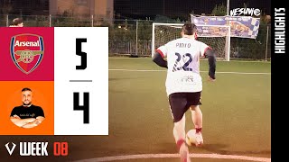 Arsenal-Eccir Babb 5-4: gol e highlights | Vesuvio League 2024