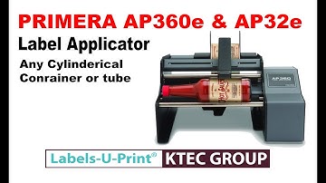 Primera AP360e and AP362e label applicators - KTEC GROUP UK