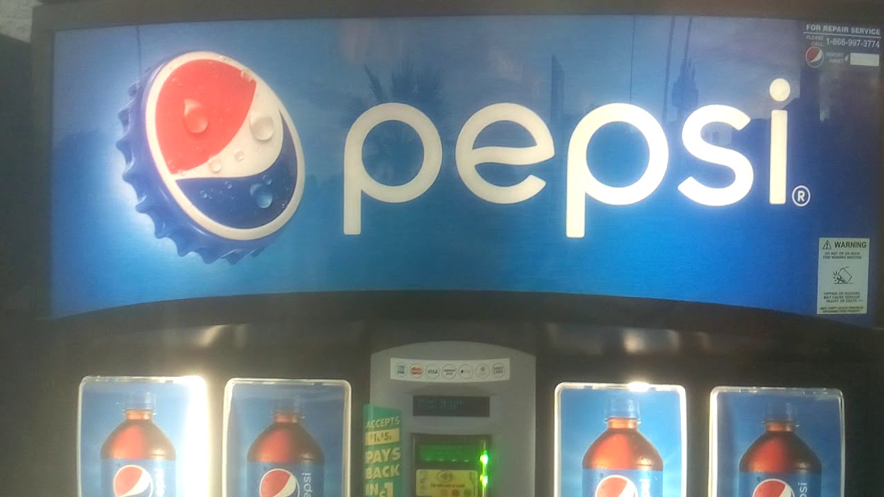 Vendor VMAX 721 (Pepsi) Vending Machine Texaco Primm Gas Station