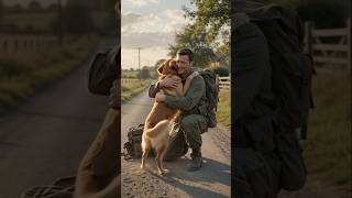 The Dog Waited Every Day for His Soldier to Come Home 🥺❤️