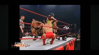 Scott Steiner and The Rock lock up