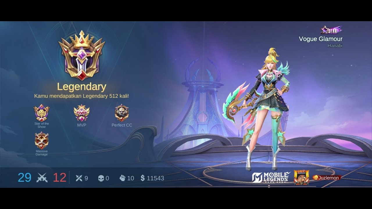 Match 28 Hanabi Push Rank MLBB season 39, hanabi lepas auto win sudah 😂🤣