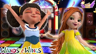 Party Freeze Dance Song | Princess Dance Party | Nursery Rhymes & Kids Songs