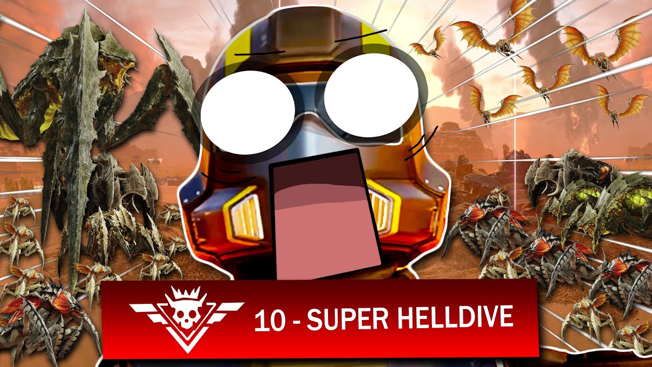 Helldivers 2 Terminids On SUPER HELLDIVE Was A NIGHTMARE! - YouTube
