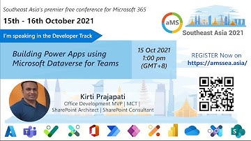 aMS SEA 2021 - Building Power Apps using Microsoft Dataverse for Teams