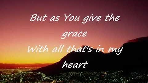 I will sing with lyrics Don Moen