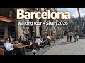 Barcelona Spain February 2026 4K HDR Walking Tour 