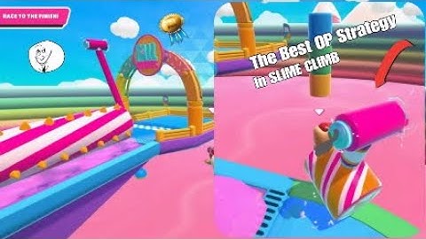 The Fastest Time Paths And TlPS In SLIME CLIMB!!!