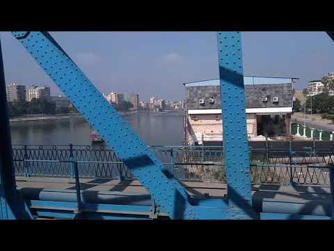 لحظه دخول قطار 566المنصوره الاسكندريه محطه المنصوره من خط دمياط