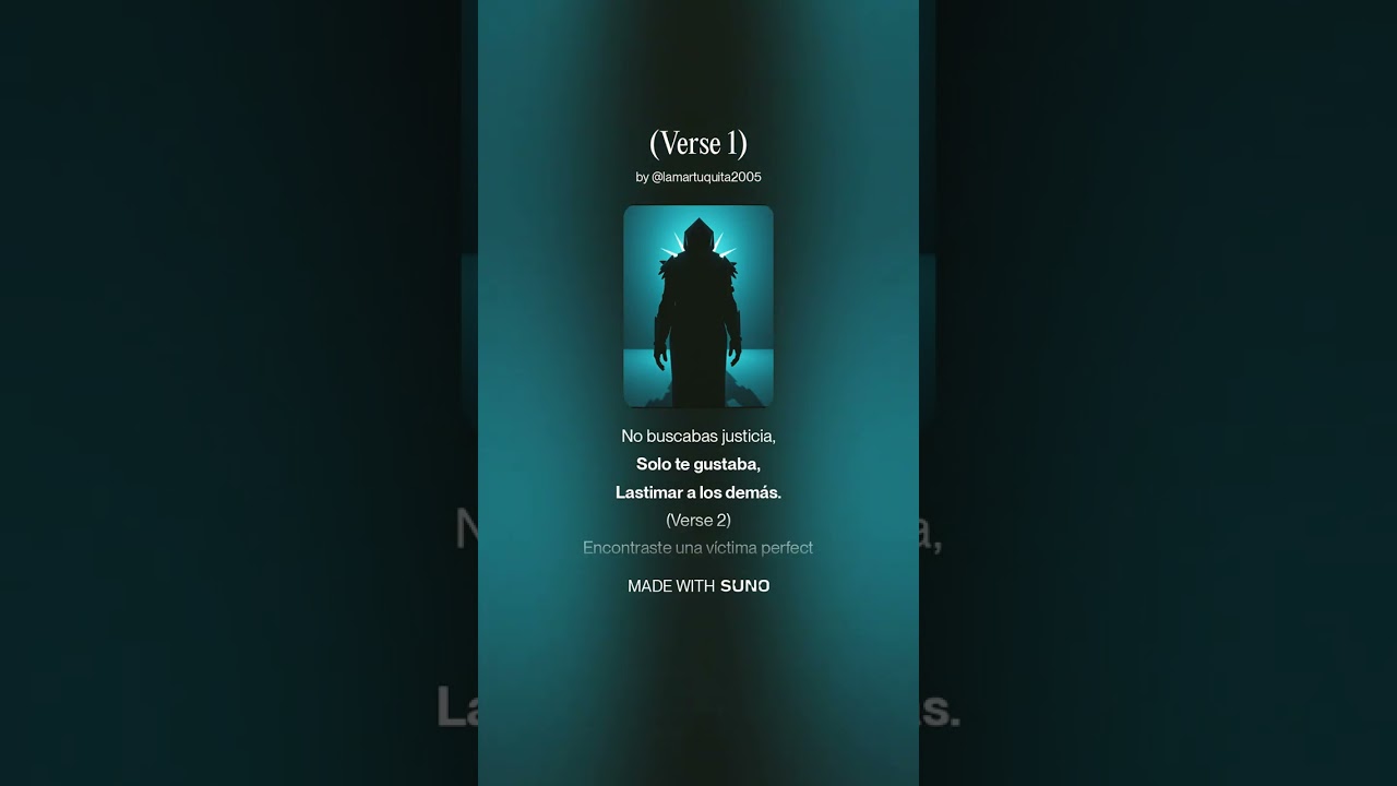 La canción para los que fingen ser débiles, | Fingiste ser débil, y ahora pagarás!