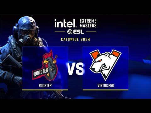 Rooster проти Virtus.pro | Мапа 1 Inferno | IEM Katowice 2024 - Play-in