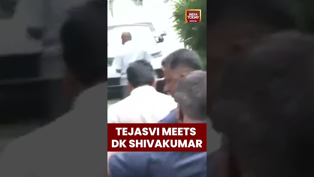 Tejasvi Surya Meets DK Shivakumar to Discuss Bengaluru Tunnel Road Project | India Today