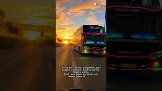 BUS TELOLET  "Hidup itu seperti Perjalanan Jauh."   #busmania #bustelolet #busviral #bus #fyp