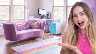 Tour My Rainbow Pastel Apartment