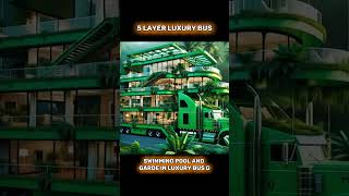The Emerald Jungle Cruiser: A Luxury Mobile Penthouse.#MobileMansion #LuxuryRV #JungleHome