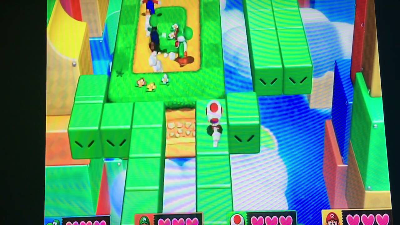 Mario Party 10- (Mario, Luigi, Yoshi, Toad) Snake Block Party