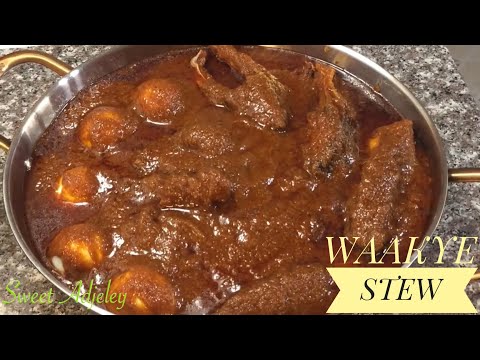 authentic-ghana-🇬🇭-waakye-stew-|-ghana-street-food