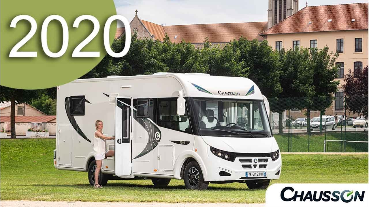 Intégraux 2020 Chausson Camping cars - YouTube