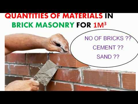 Video: Consumption Of Sand Concrete: Mortar Consumption Per 1 M2. How Many Bags Are There In 1 M3 Of Mortar? Volume Calculation. How Many Cubes Are In 40-50 Kg Bags?