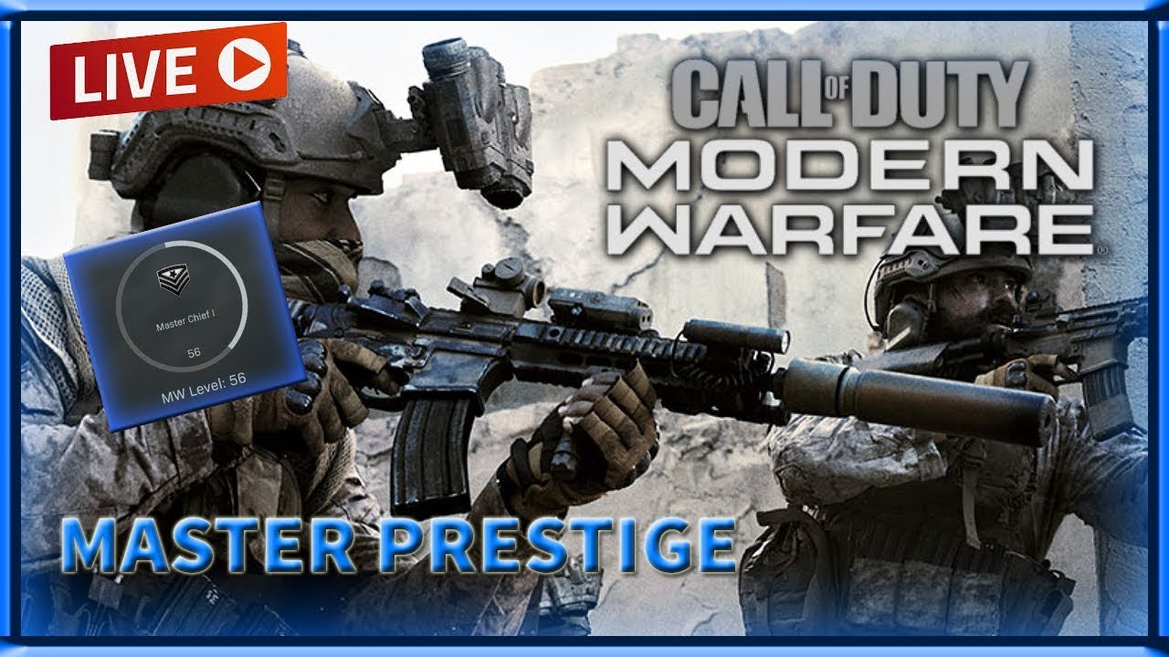 // MODERN WARFARE // MASTER RANK 124/155 // LEADERBOARD GRINDING // ROAD TO LEVEL 155 //
