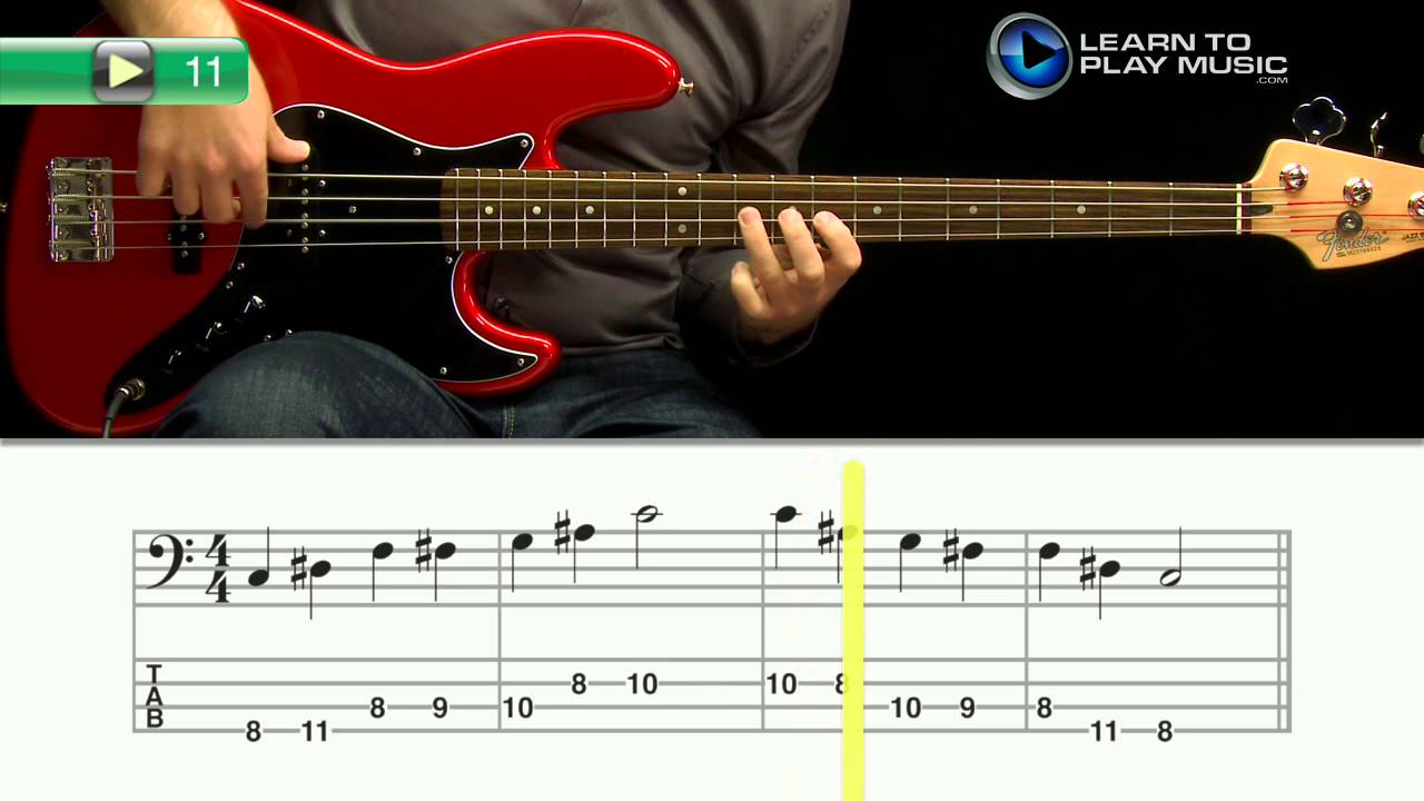 Ex011 How to Play Bass Rock Bass Guitar Lessons YouTube