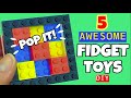 DIY FIDGET TOYS - DIY FIDGET TIKTOK - DIY FIDGET POP IT - HOW TO MAKE FIDGETS - LEGO - COMPILATION