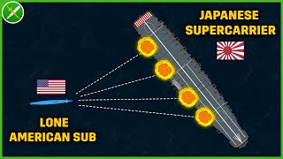 1 US Sub Sinks a Japanese Supercarrier - Sinking of Shinano Documentary