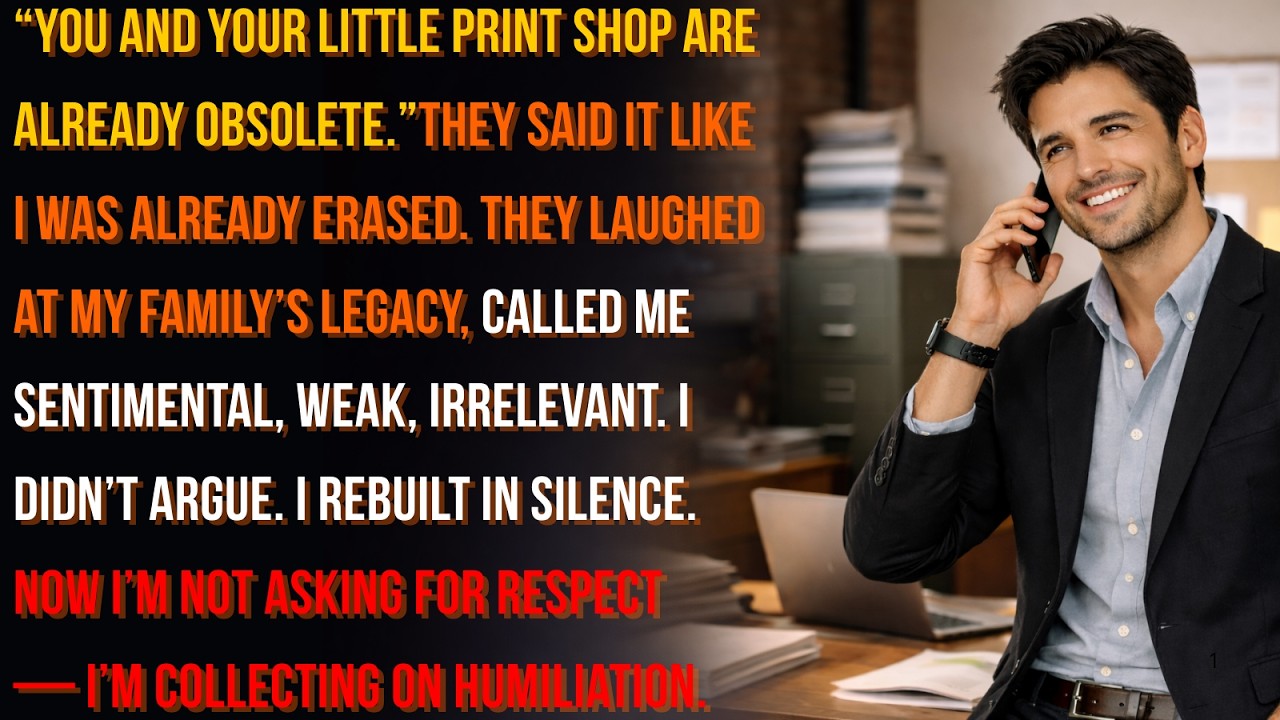 They Called My Family Business Obsolete — Five Years Later, I Controlled the Market