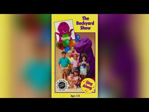 Barney: The Backyard Show (1988) - 1992 VHS