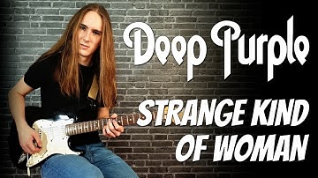 Deep Purple | Strange Kind Of Woman | guitar solo cover [hq/fhd]