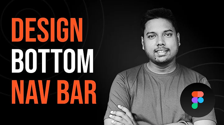 Figma UI design tutorial: A mobile bottom nav bar in 20 mins